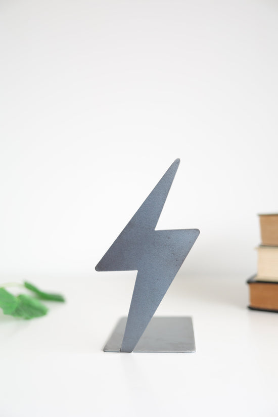 Lightening Bolt Bookend