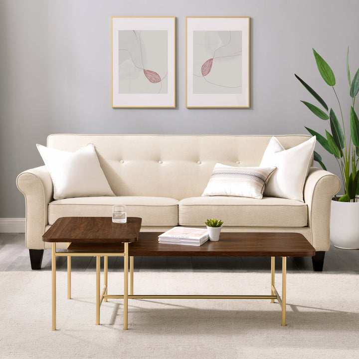 Reema 2-Piece Modern Nesting Coffee Table