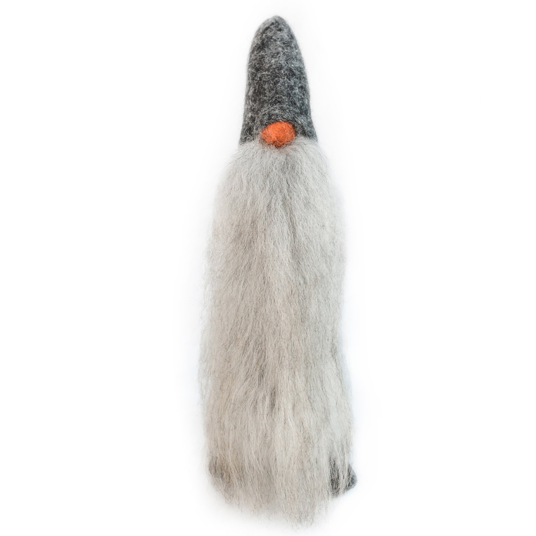 Tomte Gnome - Tall Nicholas (Grey Cap)