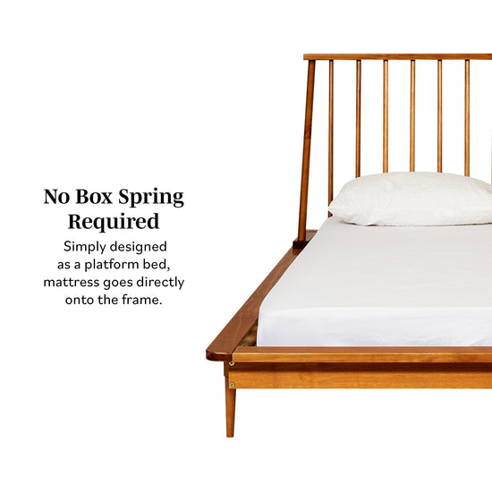 Spindle Back Solid Wood Beds