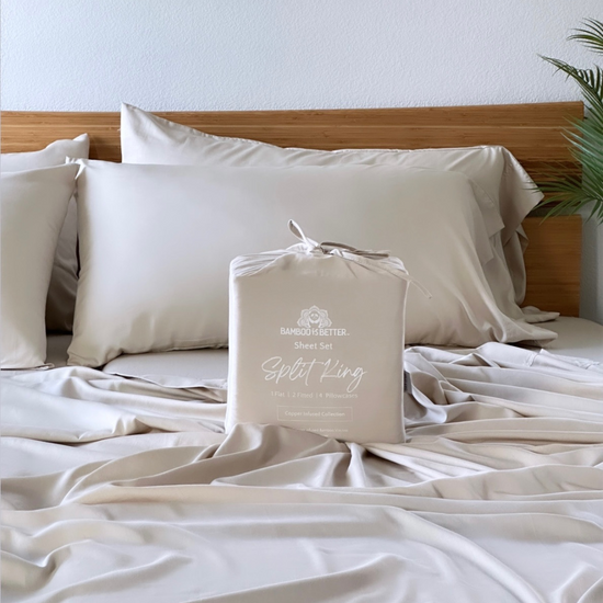 Copper Infused Bamboo Pillowcase Set