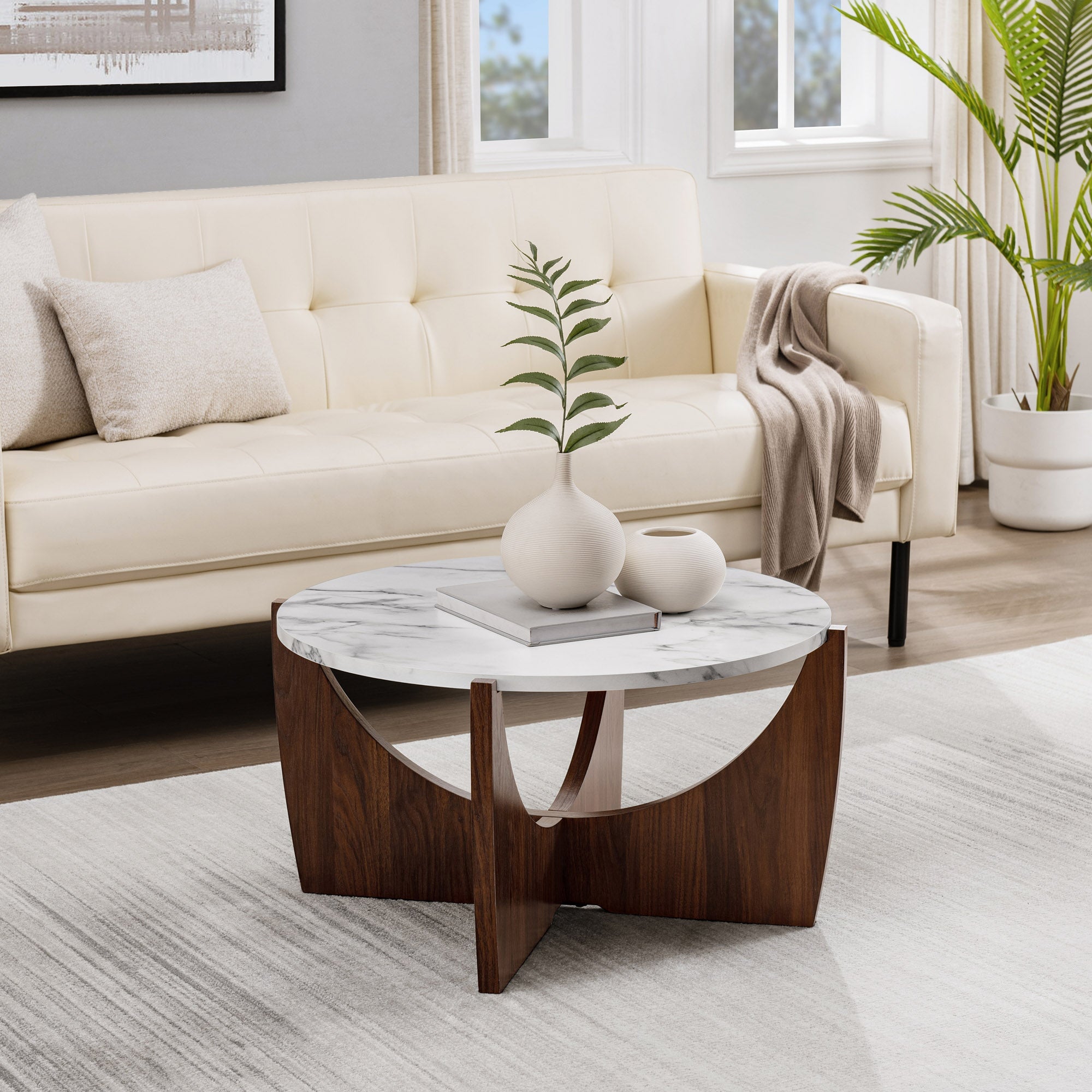 Luna Round Coffee Table