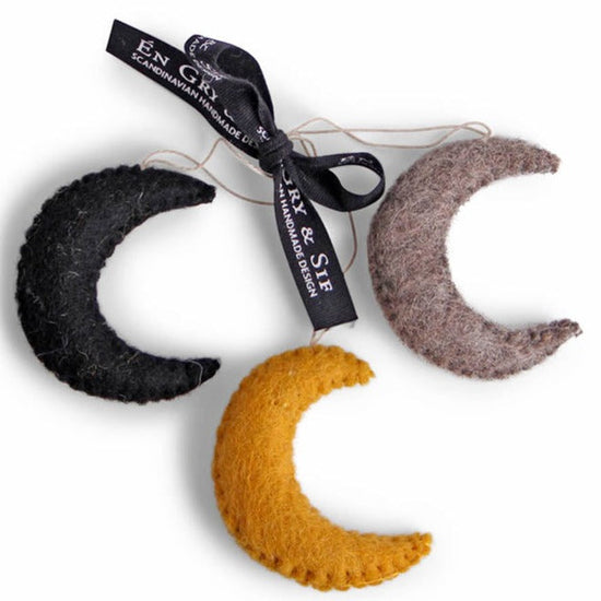 Halloween Hanging Decoration - Moons (Set of 3)