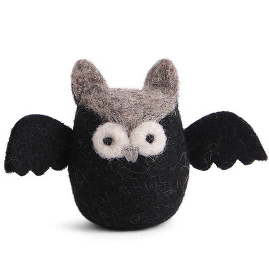 Halloween Hanging Decoration - Halloween Owl - Black