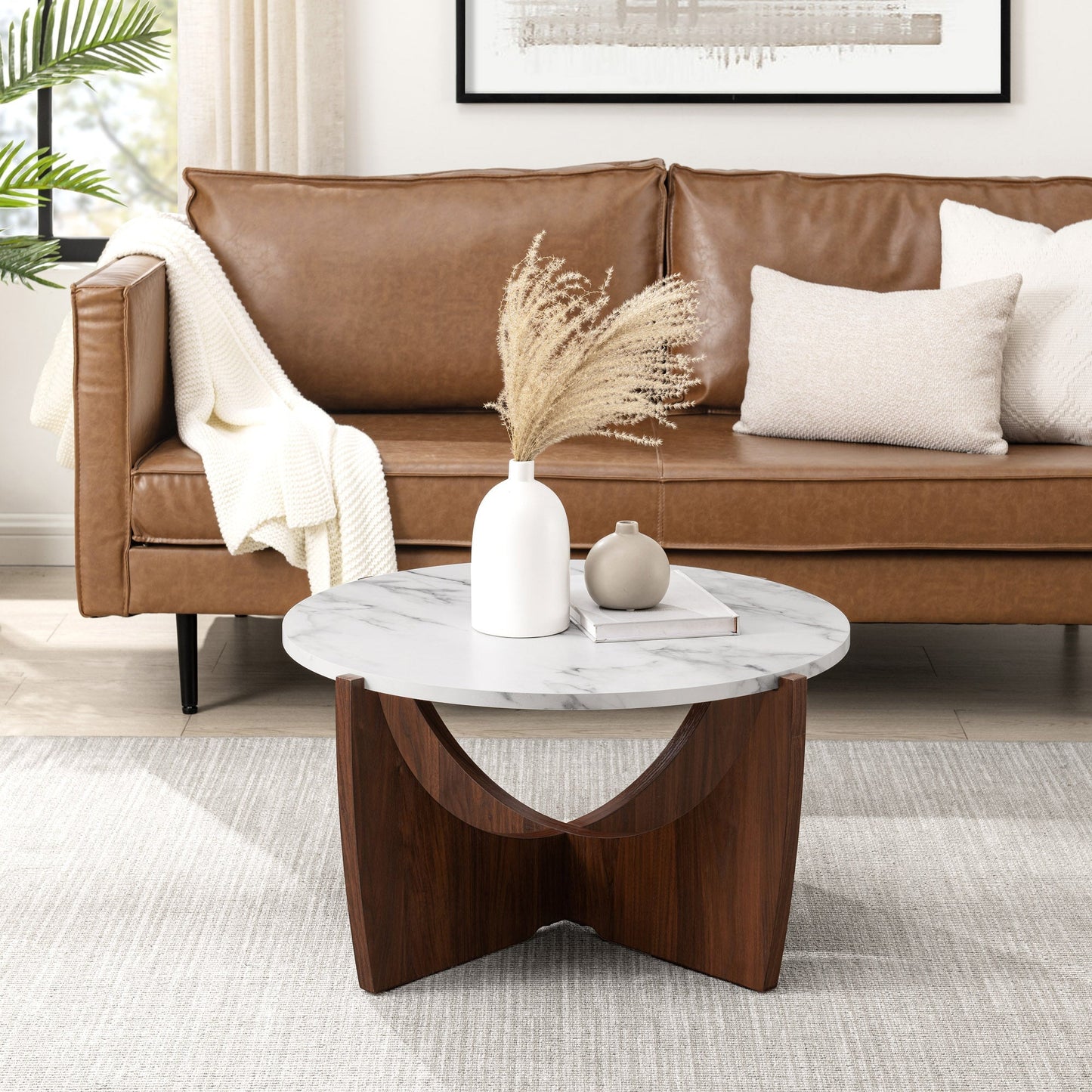 Luna Round Coffee Table