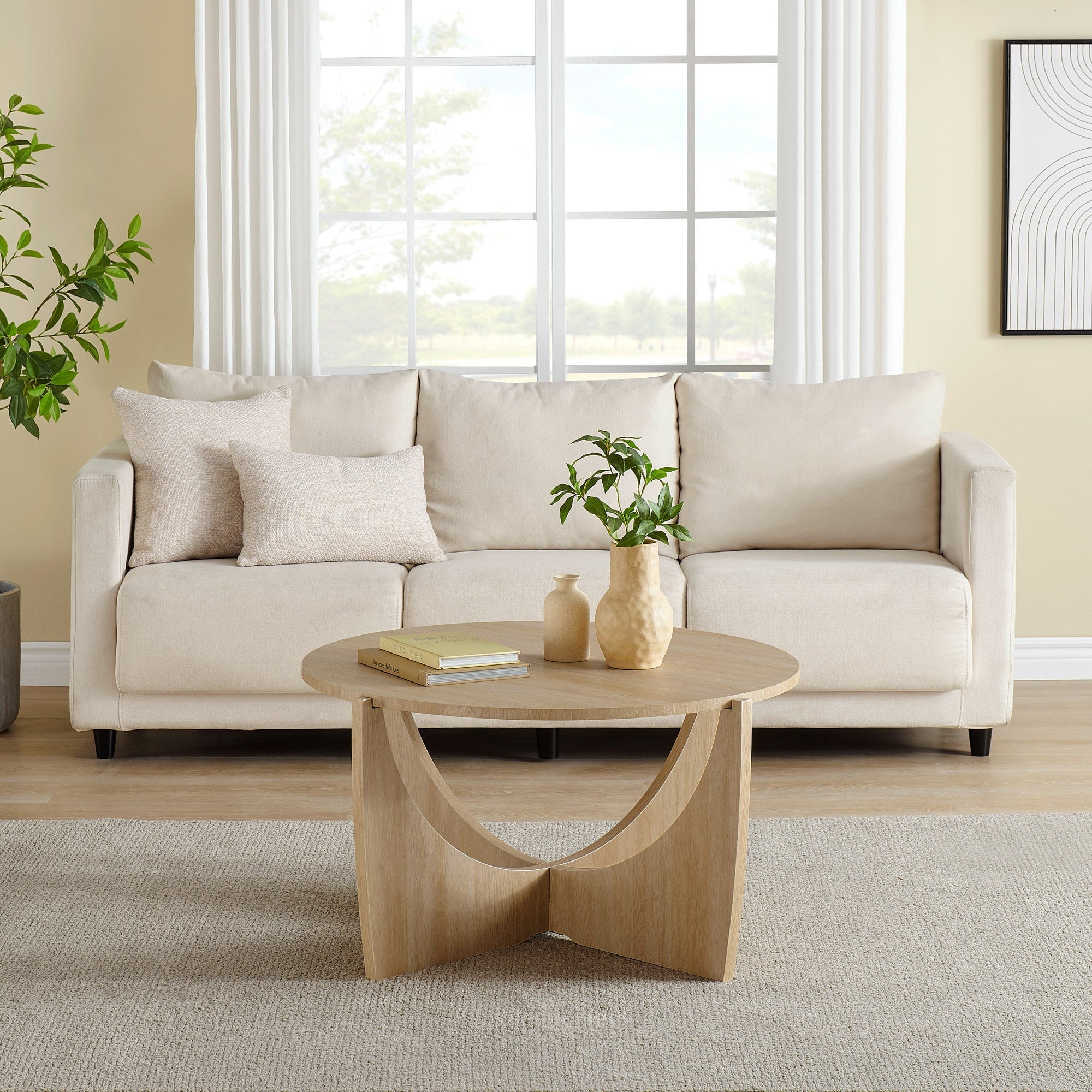 Luna Round Coffee Table