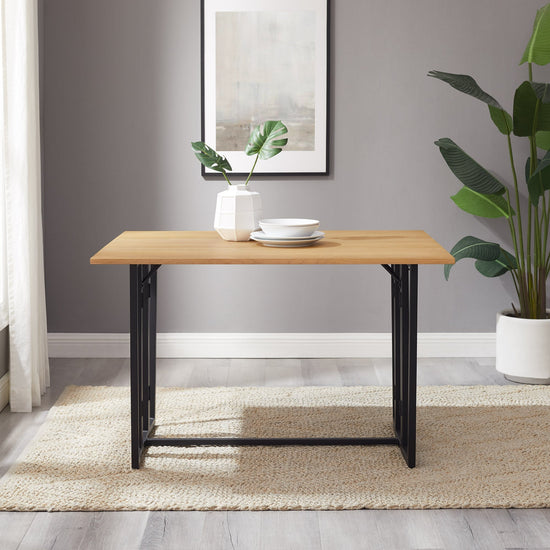 Memphis 47" Modern Drop-Leaf Dining Table