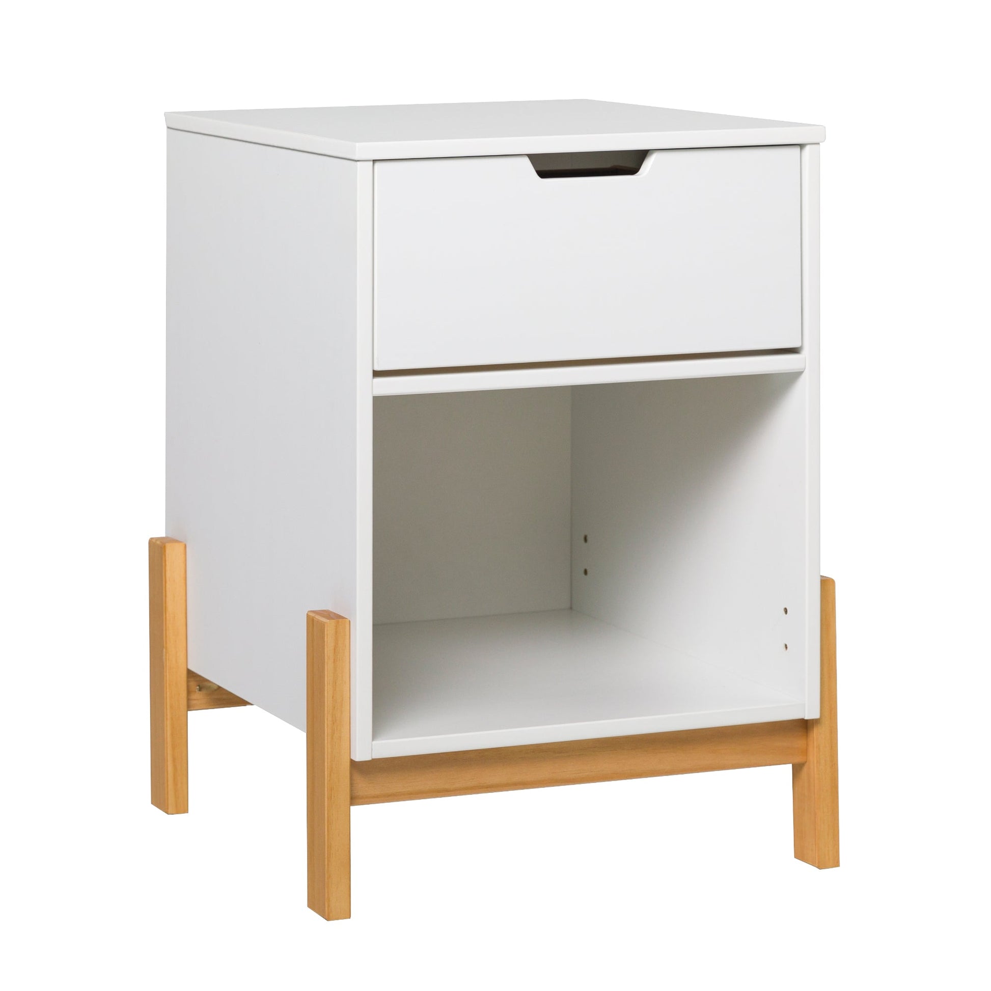 Tanner 1 Drawer Scandi-Minimalist Nightstand