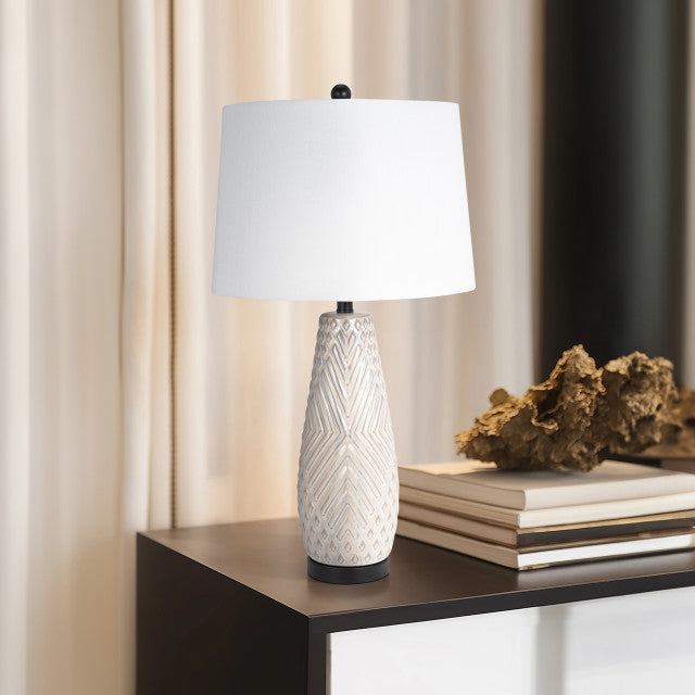 Textured Table Lamp