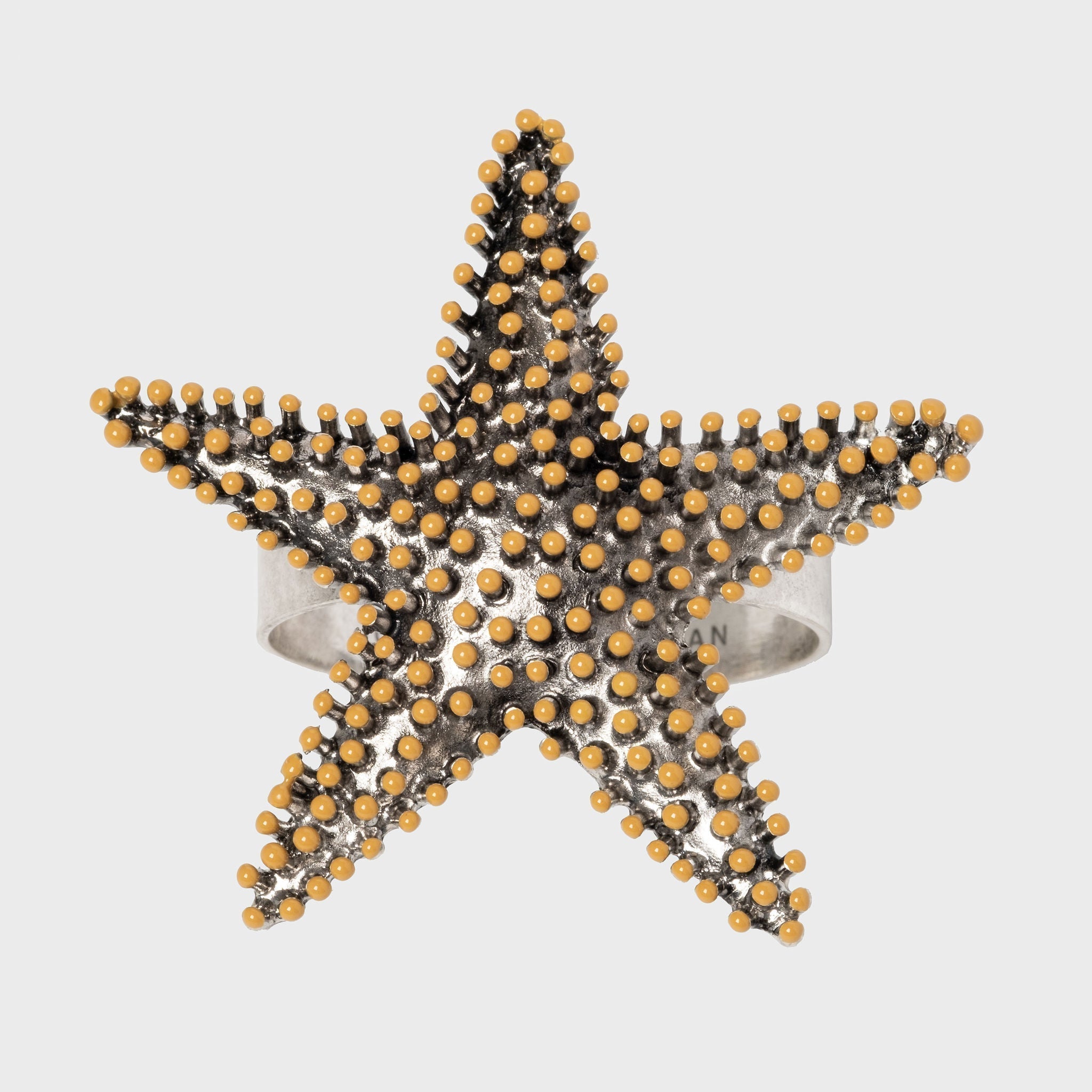 Nantucket Starfish Napkin Rings, Set of Four