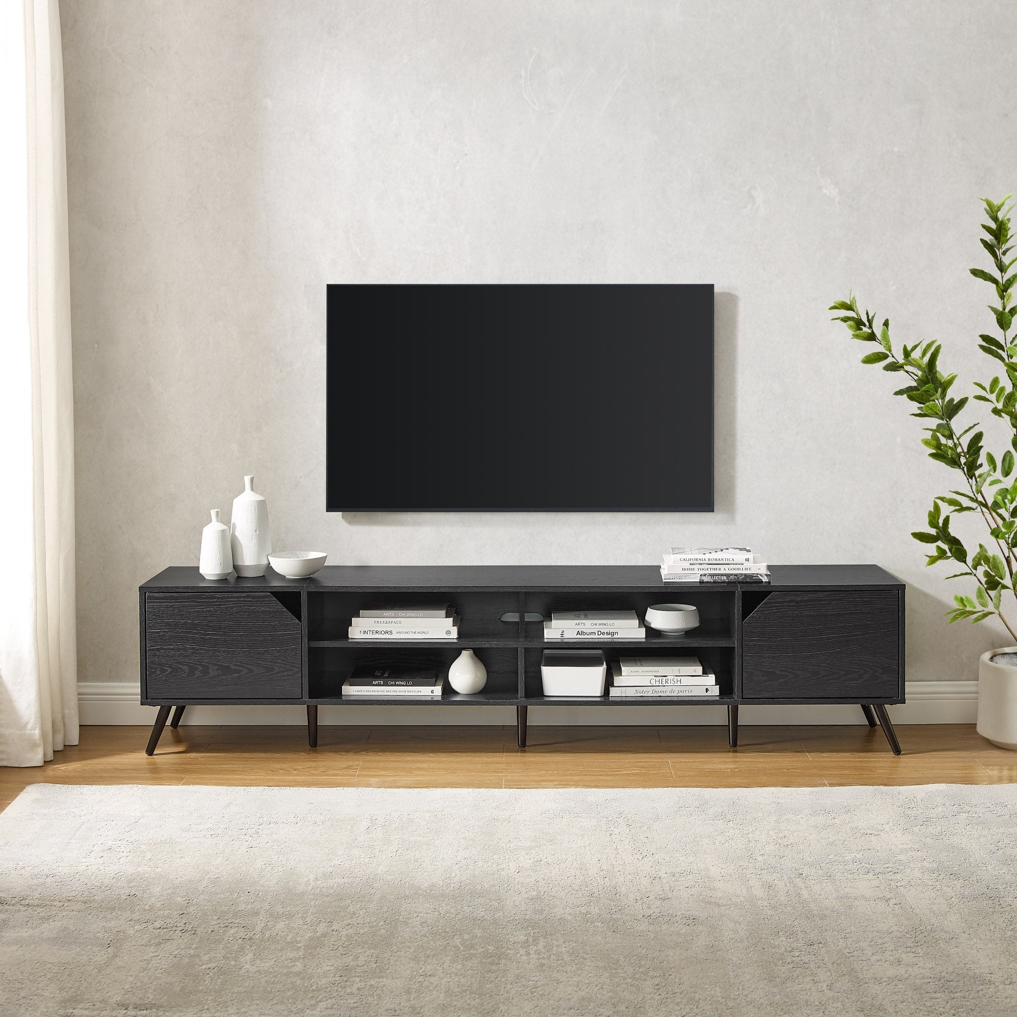 Noah Mid-Century Modern Angular TV Stand Collection