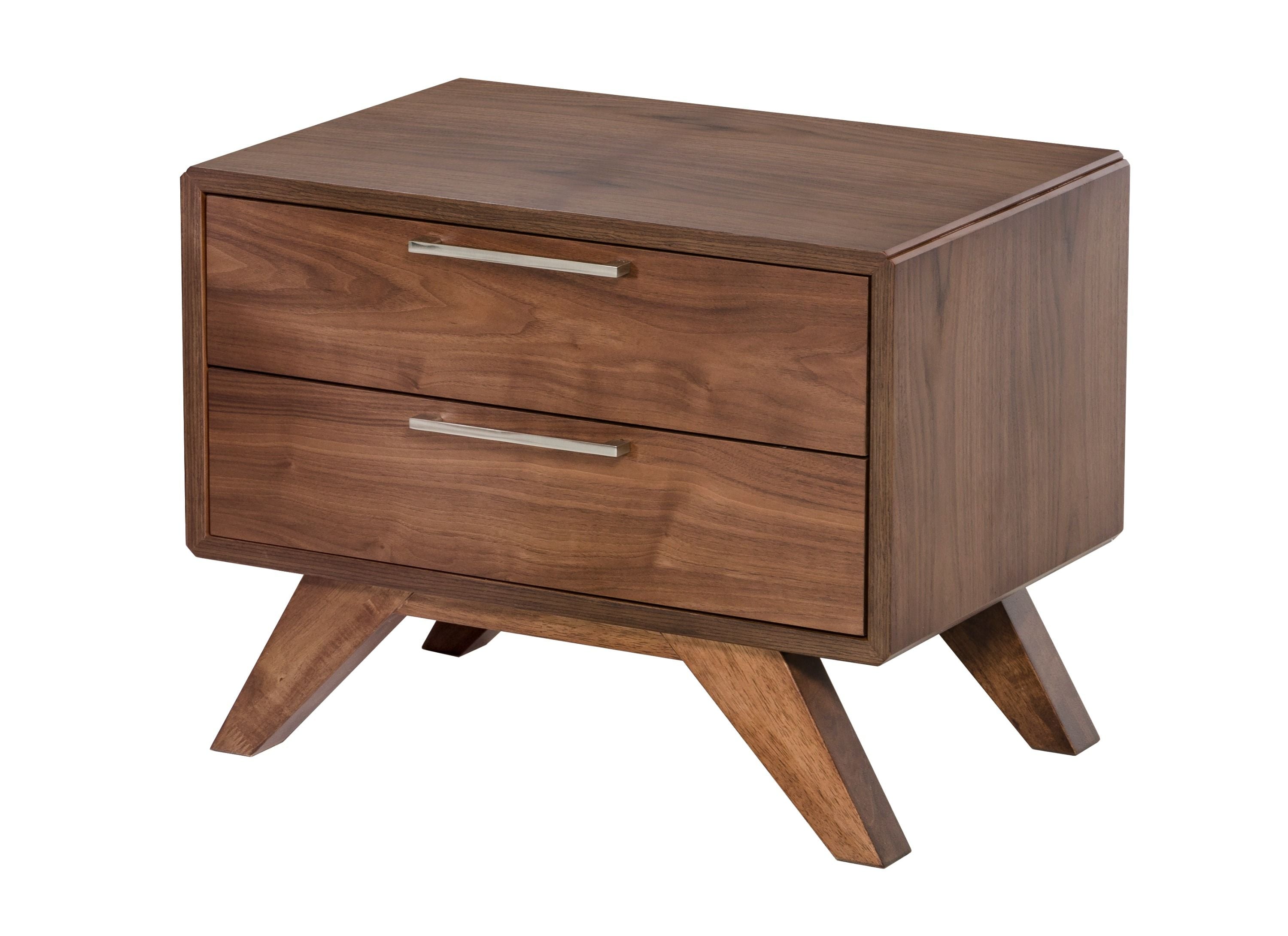 Nova Domus Soria Mid-Century Walnut Nightstand