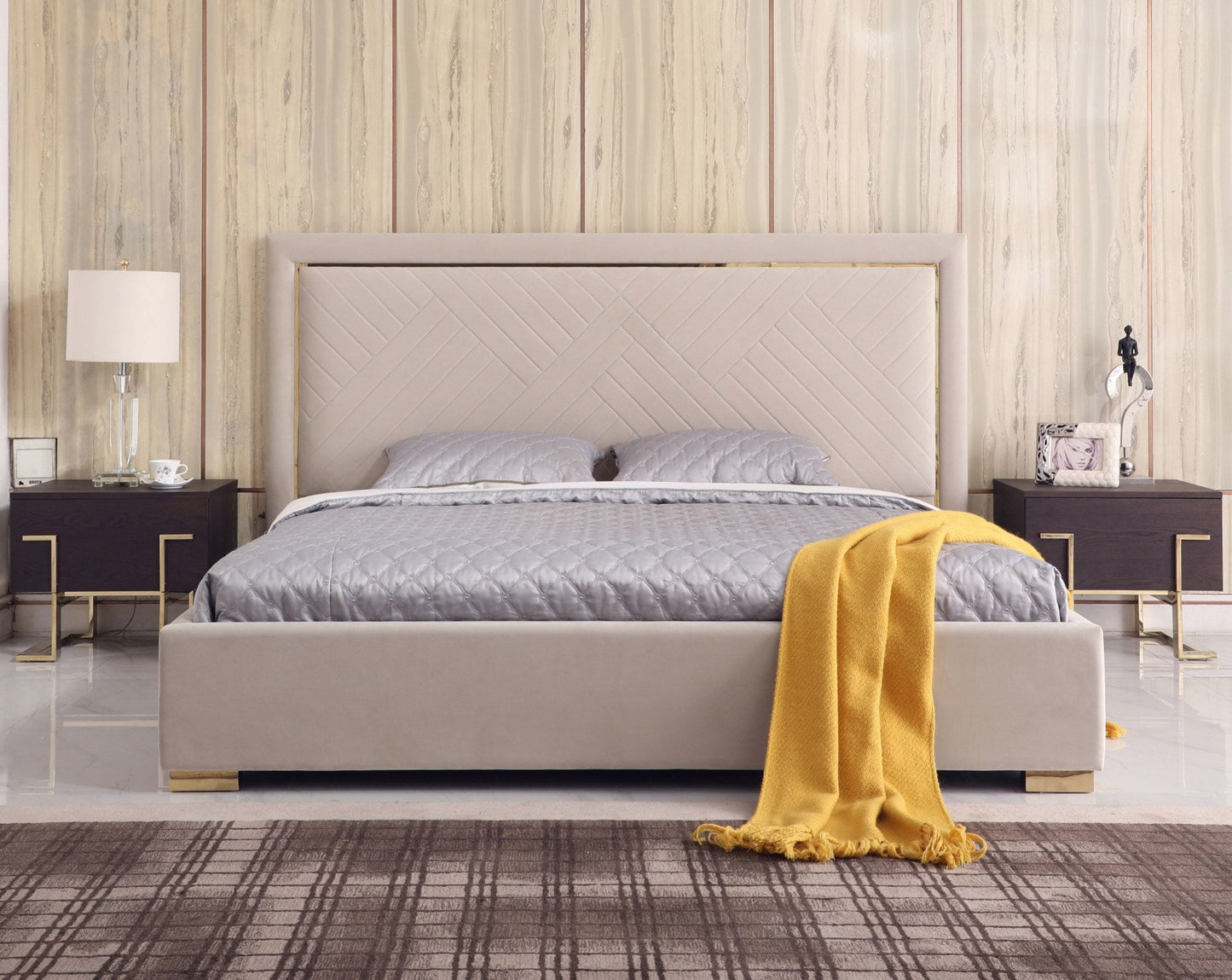 Modrest Corrico - Eastern King Modern Bed