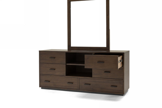 Nova Domus Fantasia - Contemporary Dark Walnut Dresser