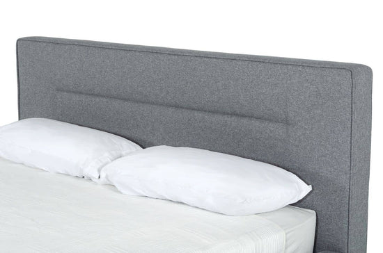 Nova Domus Juliana - Queen Italian Modern Dark Grey Upholstered Bed