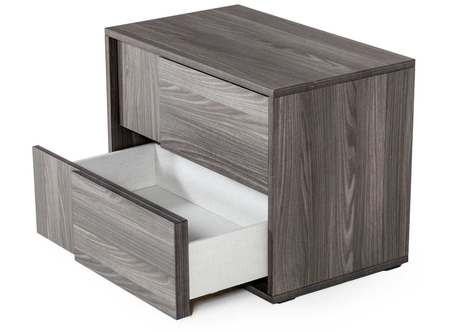 Queen Nova Domus Asus - Italian Modern Elm Grey Bedroom Set