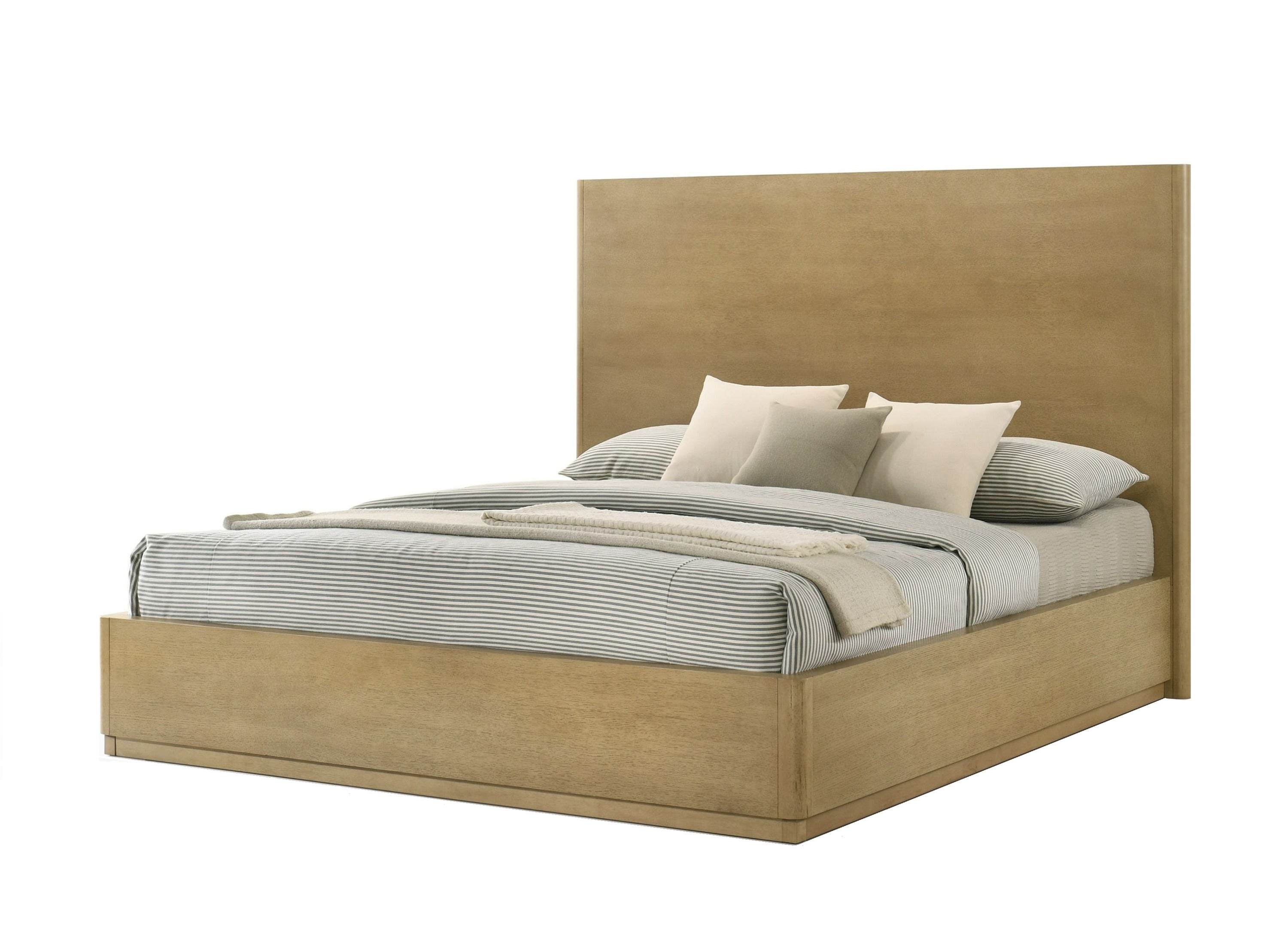 Nova Domus Santa Monica - Modern Natual Oak Bed