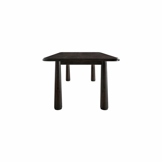 Modrest Rhea - Modern 87" Dark Acacia Rectangular Dining Table