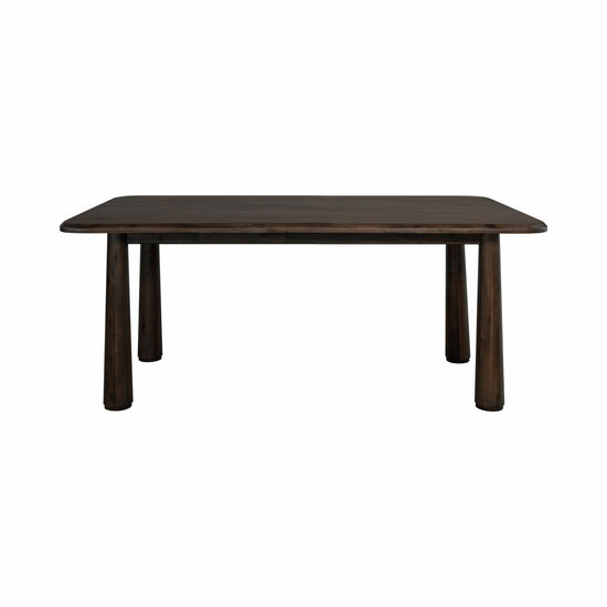 Modrest Rhea - Modern 71" Dark Acacia Rectangular Dining Table