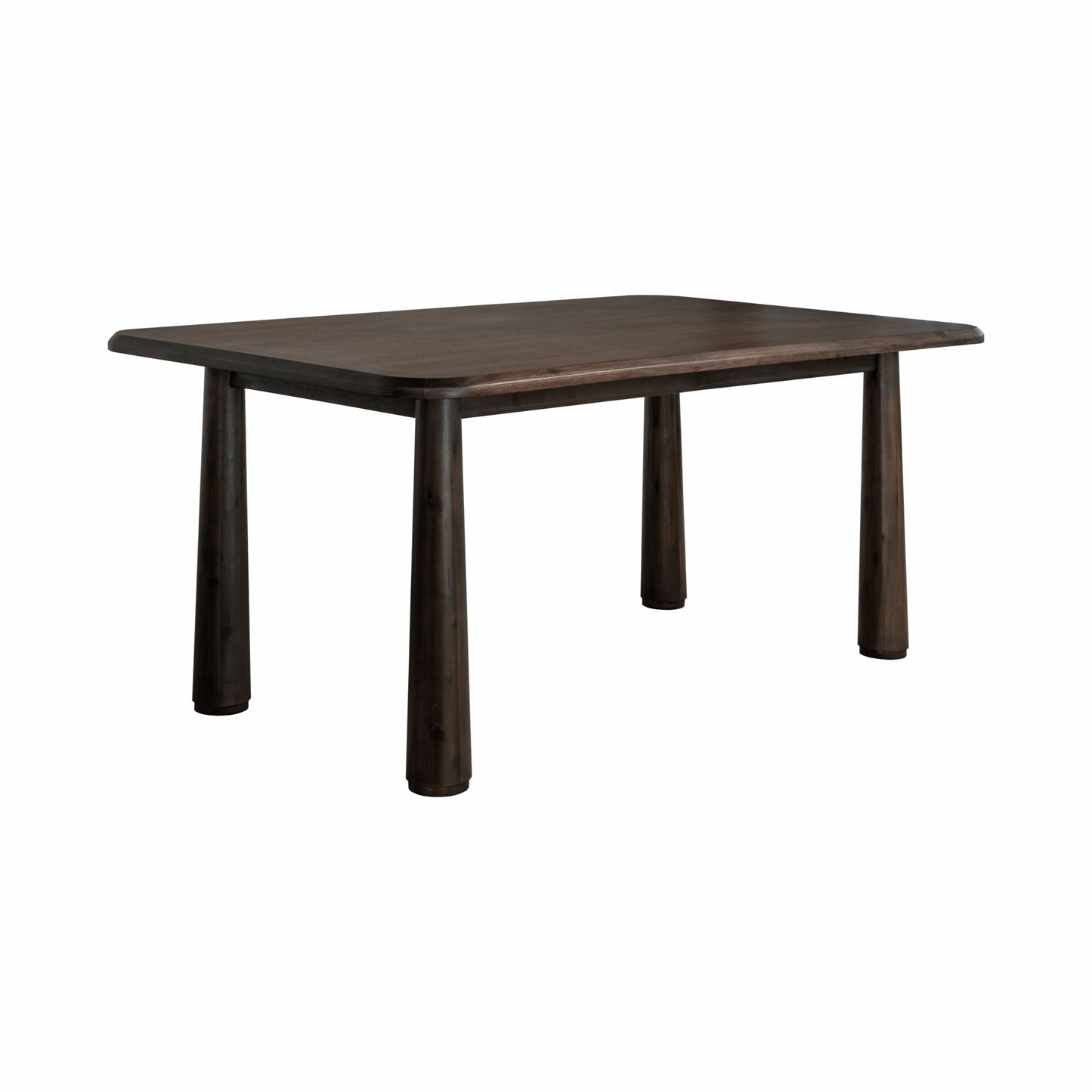 Modrest Rhea - Modern 71" Dark Acacia Rectangular Dining Table