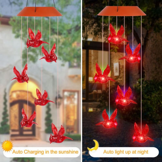 Red Bird Solar Light