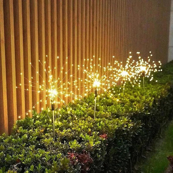 Waterproof Solar Firework Lamp