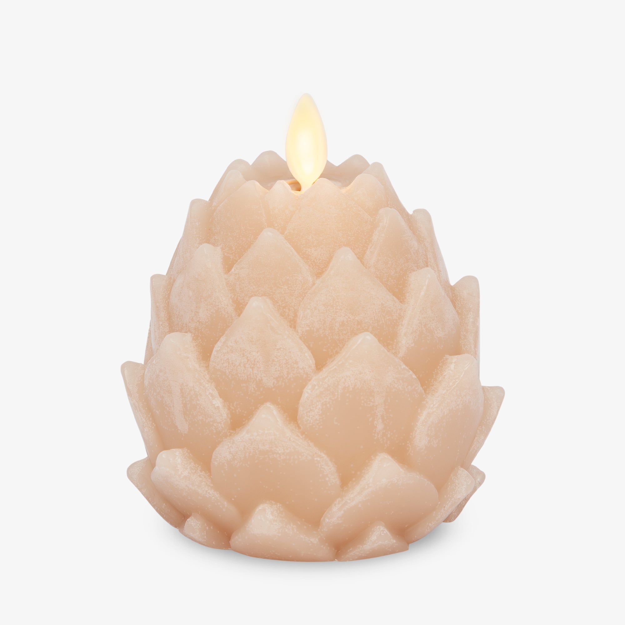 Irish Cream Chalky Flameless Candle Artichoke