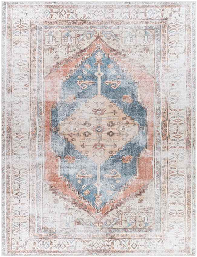 Kwadijk Traditional Washable Rug, Wheat