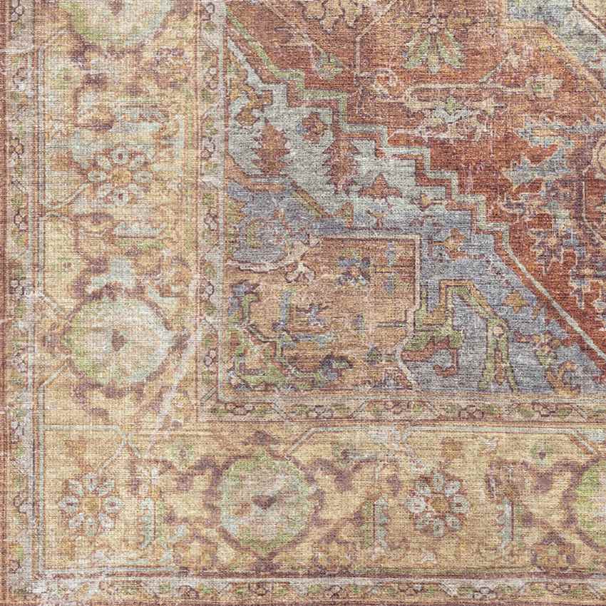 Villa Park Traditional Washable Rug, Beige