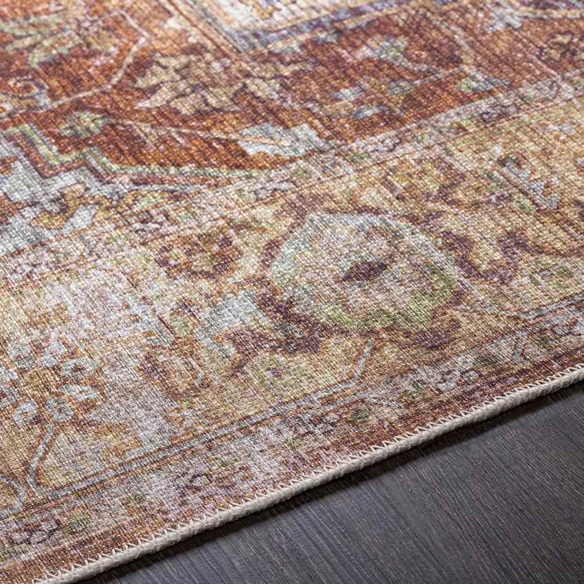 Villa Park Traditional Washable Rug, Beige