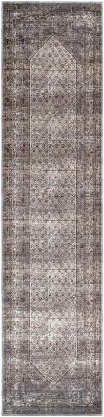 Hayri Traditional Washable Rug, Dark Red