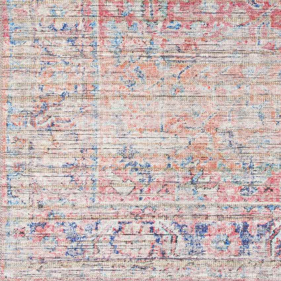 Medaryville Traditional Washable Rug, Blush