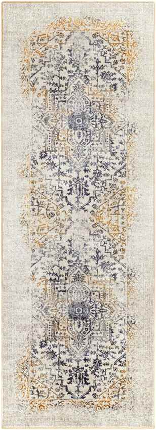 Universal Traditional Washable Rug, Cream