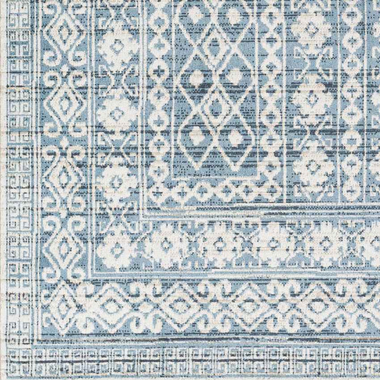 St Leon Global Washable Rug, Sky Blue