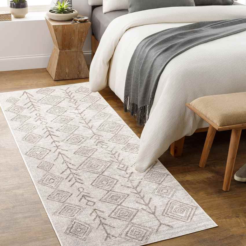 Seelyville Global Washable Rug, Beige