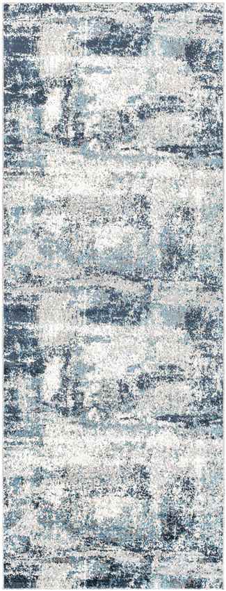 Shadeland Traditional Washable Rug, Denim