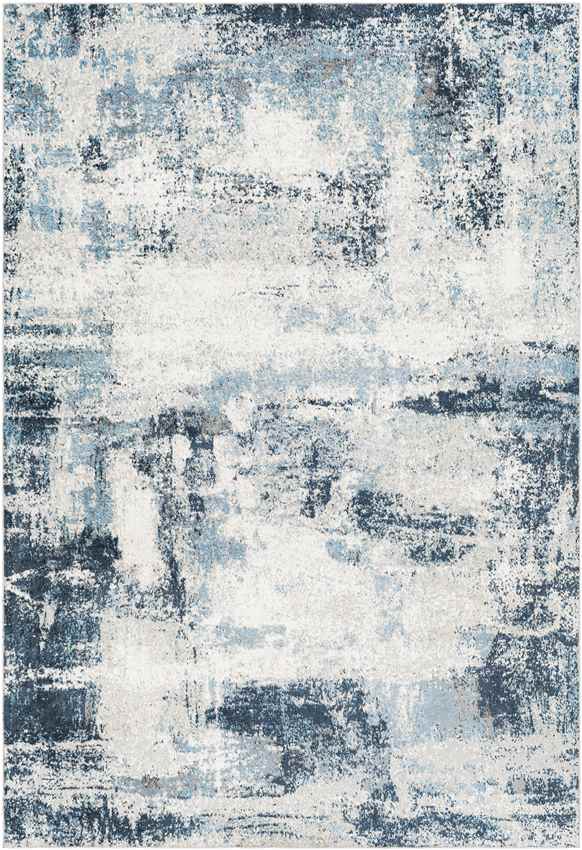 Shadeland Traditional Washable Rug, Denim