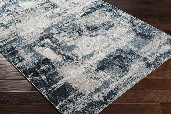 Shadeland Traditional Washable Rug, Denim