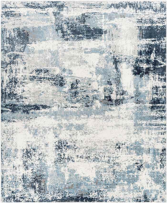 Shadeland Traditional Washable Rug, Denim