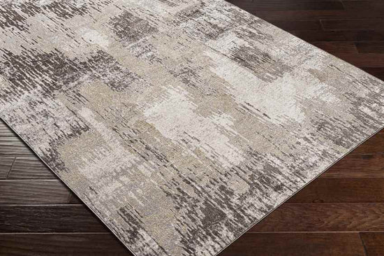 Olpe Traditional Washable Rug, Taupe