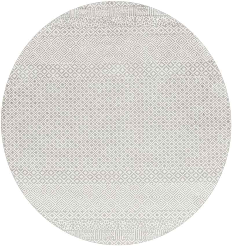 Waynetown Global Washable Rug, Gray