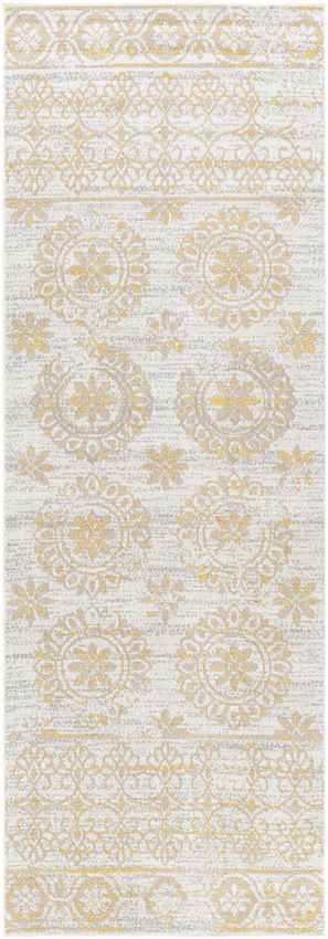 William Traditional Washable Rug, Beige