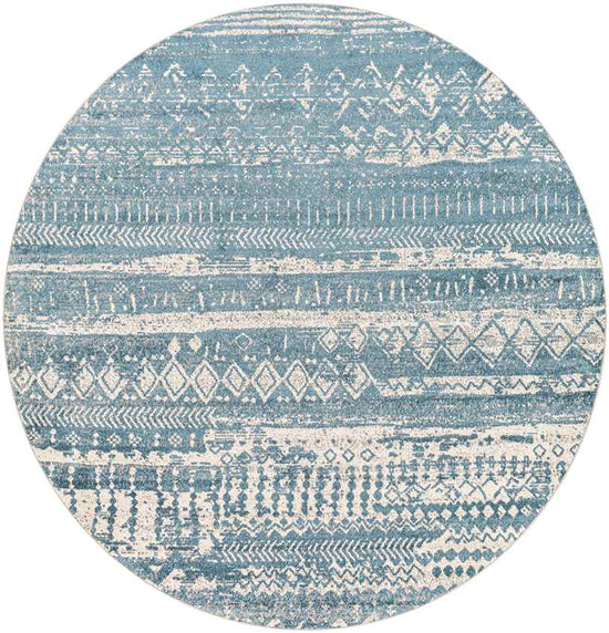 Matt Global Washable Rug, Sky Blue