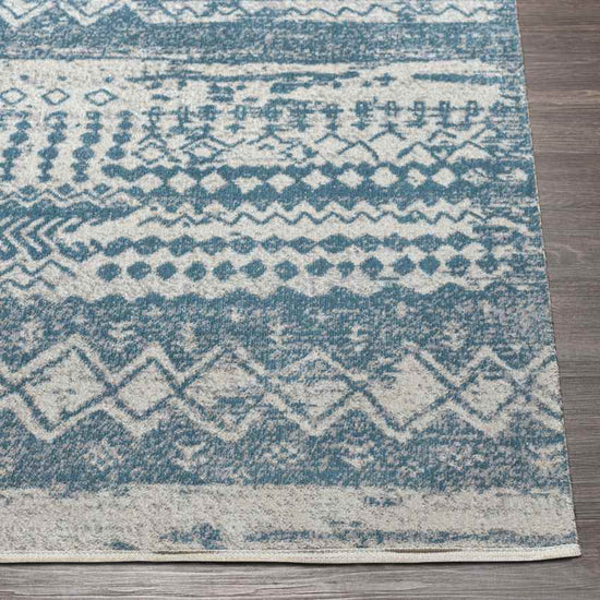 Matt Global Washable Rug, Sky Blue