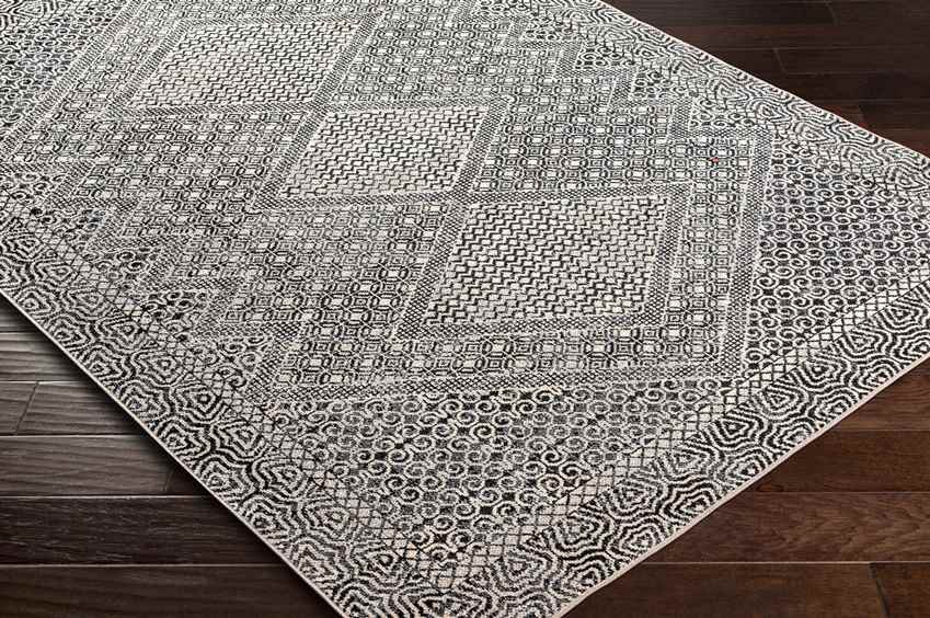 West Harrison Global Washable Rug, Gray