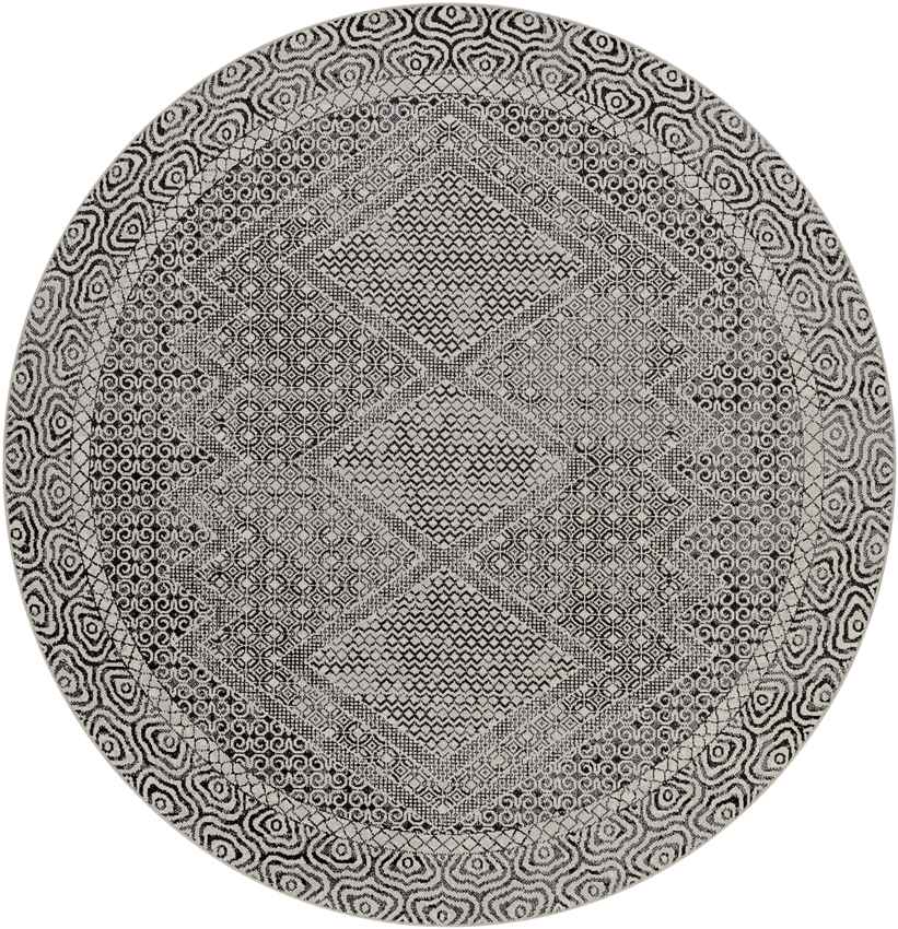 West Harrison Global Washable Rug, Gray