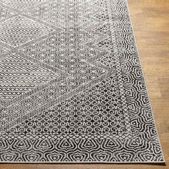 West Harrison Global Washable Rug, Gray