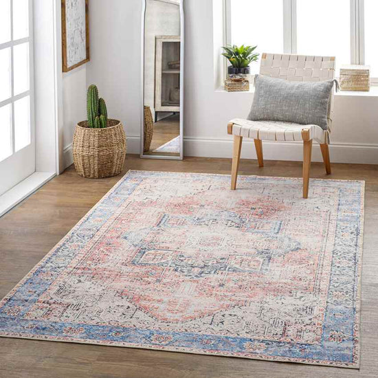 Sunman Traditional Washable Rug, Cider