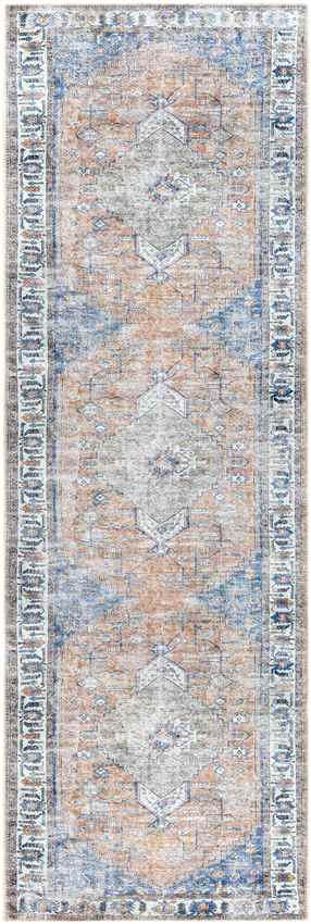 Westwood Traditional Washable Rug, Blue