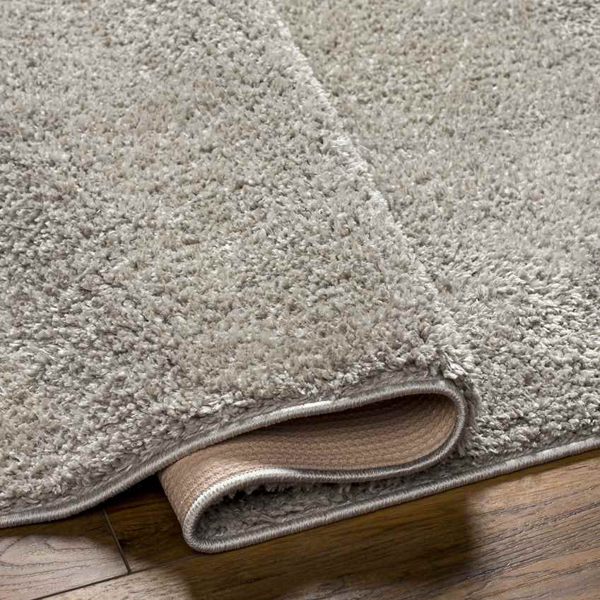 Richlawn Modern Washable Rug, Medium Gray